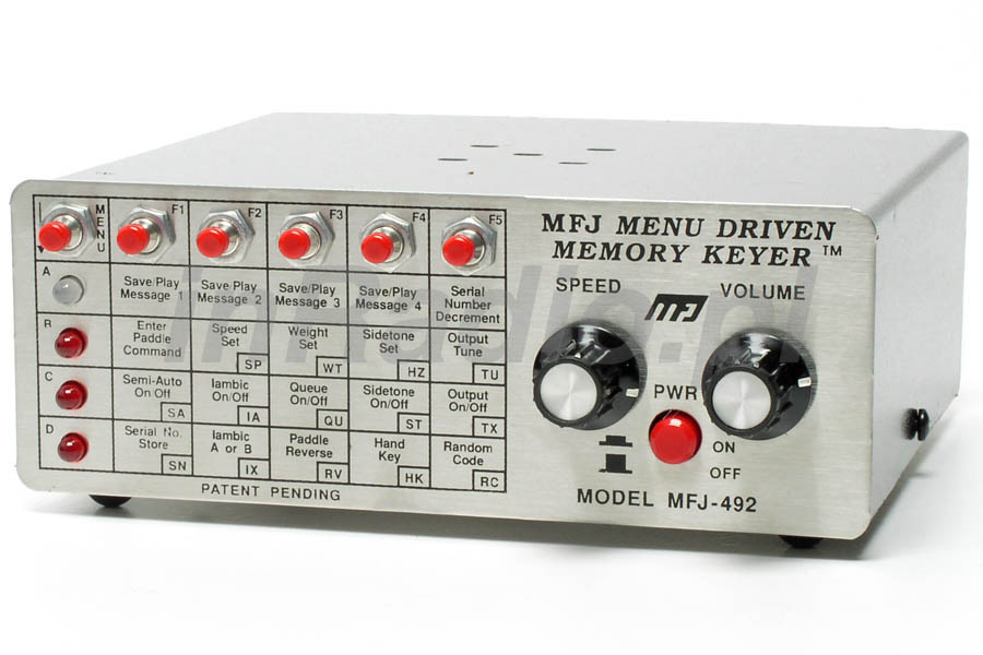 MFJ-492X Rozbudowany układ do zapamiętywania fraz CW i nie tylko